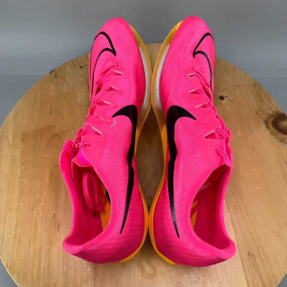 Nike Air Zoom Maxfly Men's Size 15 Pink Sprint Track Spikes Flyweave Secure Fit - Picture 6 of 9